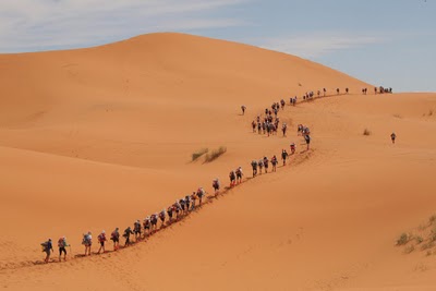 “Maratona das Areias” o desafio do deserto