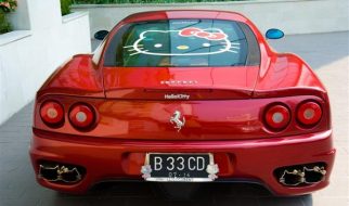 Hello Kitsch: Um Ferrari 360 'Hello Kitty' ou um caso extremo de xuning 6
