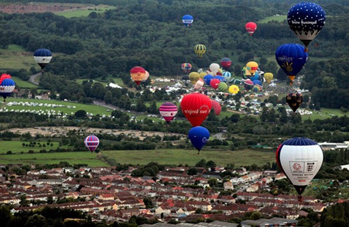 Festival internacional de balões de ar quente de Bristol 22