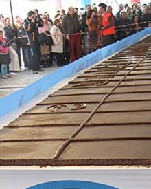 O maior chocolate do mundo