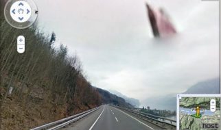 Uma imagem curiosa no Google Street View 11