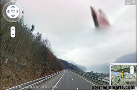 Uma imagem curiosa no Google Street View 1