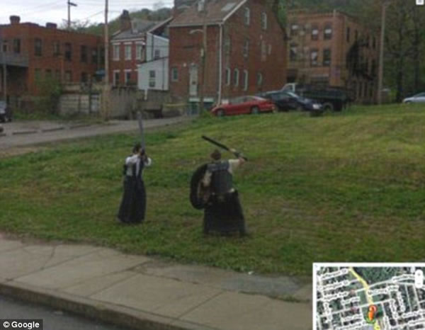As fotos mais curiosas capturadas pelo Google Street View 3