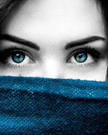 olho azul